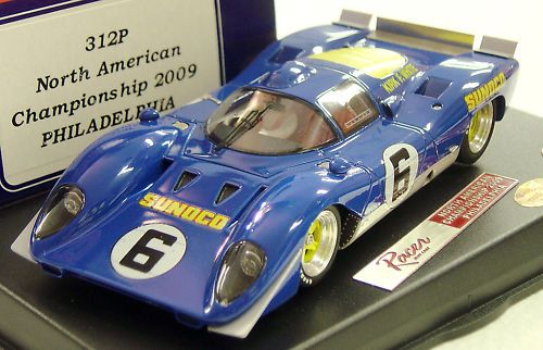 RACER 2009 CHAMPION LTD EDITION SUNOCO FERRARI 312 1/32  