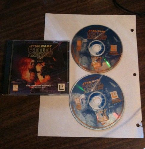 Star Wars Rebel Assault II The Hidden Empire PC 023272309213  