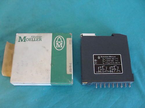 NEW KLOCKNER MOELLER RELAY AMPLIFIER ETS V1 2 FAST SHIP  