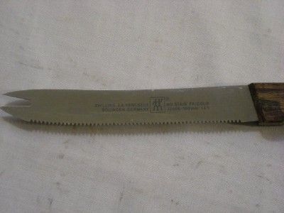 HENKELS ZWILLING FRIODUR 4 1/2 BLADE FRUIT/PICKLE KNIFE #32806 