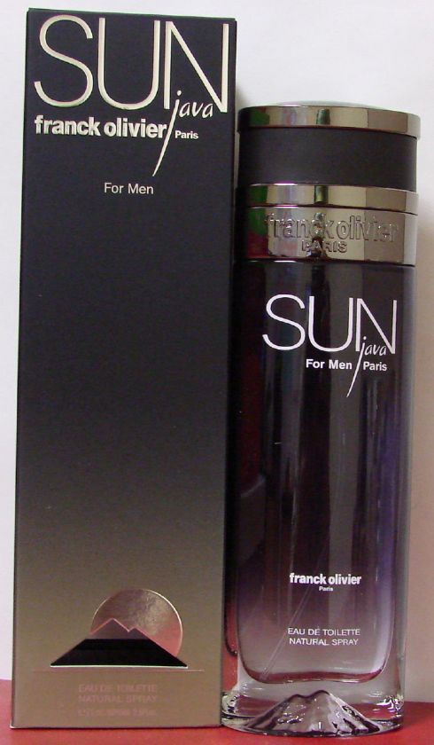 SUN JAVA FRANCK OLIVIER 2.5 EDT MEN COLOGNE SPRAY NIB  