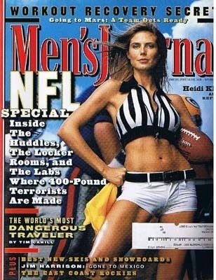 2000 November Mens Journal Magazine   Heidi Klum  