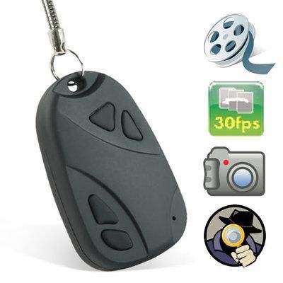 Car Key Chain Spy Cam SpyCam Spy Camera DVR Hidden 01  