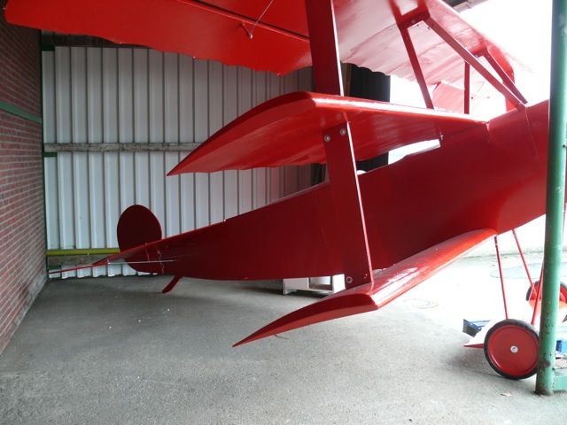 FokkerDrI Fokker DrI Dr1 Dr.I Red Baron triplane  