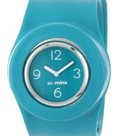 So Mine Womens SL 0104 SlapWear Silicone Slap Watch Wristwatch in 