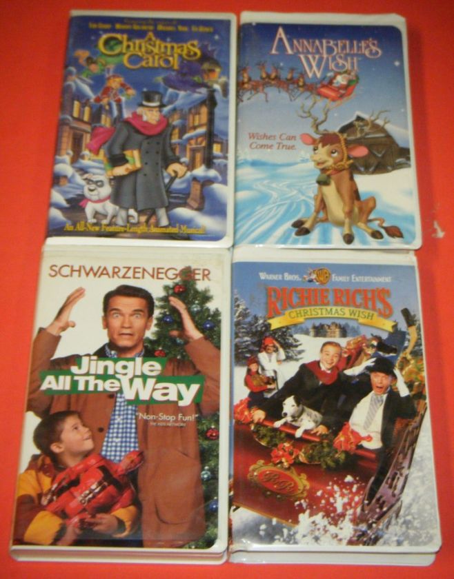 CHRISTMAS MOVIES   Christmas Carol, Richie Rich++  