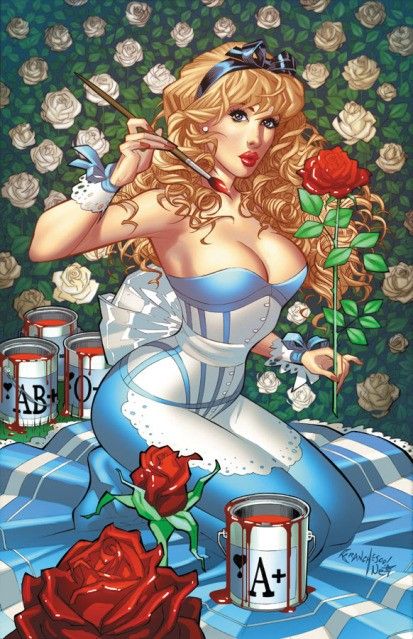   ALICE IN WONDERLAND #1 LTD 500 FRANCHESCO EXCLUSIVE ZENESCOPE  