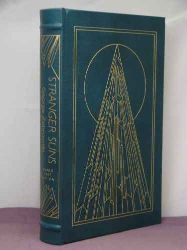  , signed by 3, Stranger Suns by George Zebrowski, Easton Press  