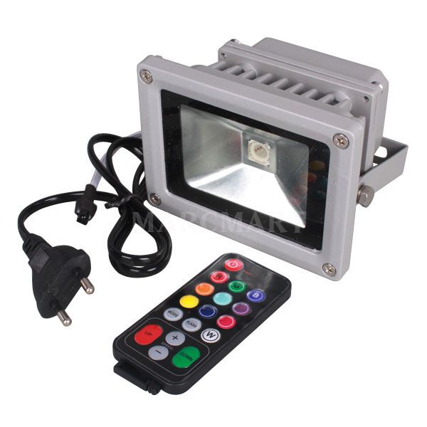 10W RGB LED Flood Light Projection outdoor Floodlight (OT202)