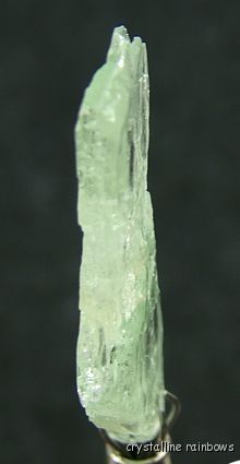 Spodumene v Hiddenite Crystal Arassuai Minas Gerais Brazil 7.5 ct 