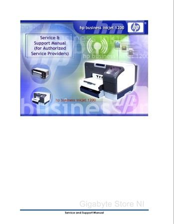 HP Business Inkjet 1200 Service Manual  