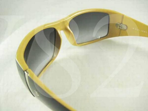 POLICE Sunglass S 1594 Black Yellow Grey Grad S1594 7H6  