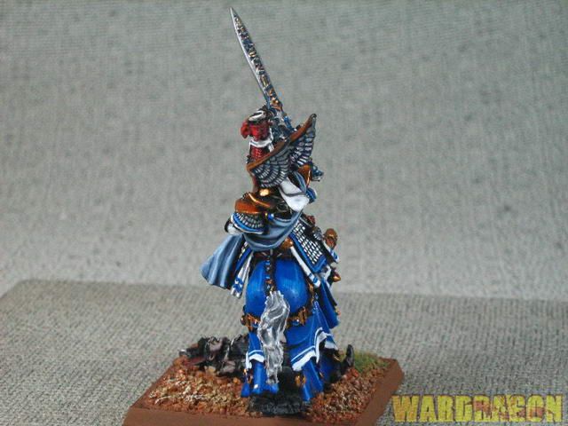 Warhammer WDS painted High Elf Prince Tyrion on Malhandir w15  