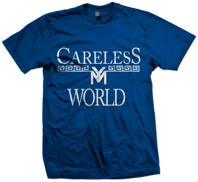 CARELESS WORLD YOUNG MONEY CUSTOM T SHIRT  