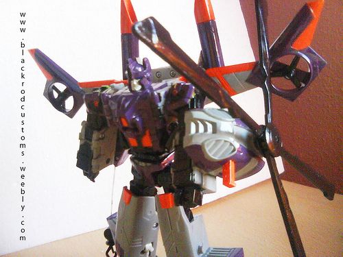 Transformers custom Shattered Glass Galvatron goes wellwith classics 