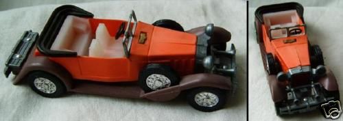 Old toy car plastic metal USSR 1970s YESTERYEARS  