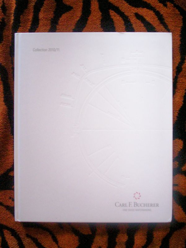 CARL F BUCHERER WATCH COLLECTION HC BOOK 2010 2011  