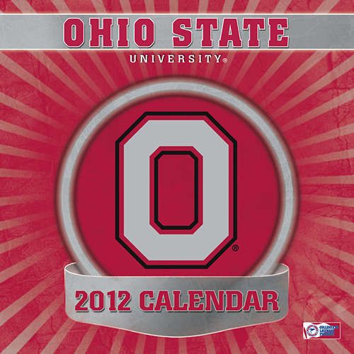 Ohio State Buckeyes 2012 Desk Calendar  