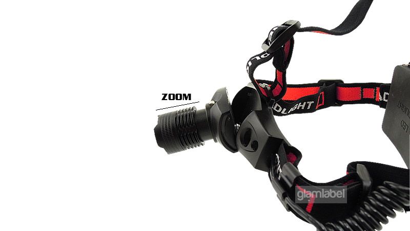 600 Lumens 7 watt CREE XPG R5 LED 3xAA Zoomable Zoom Headlamp 