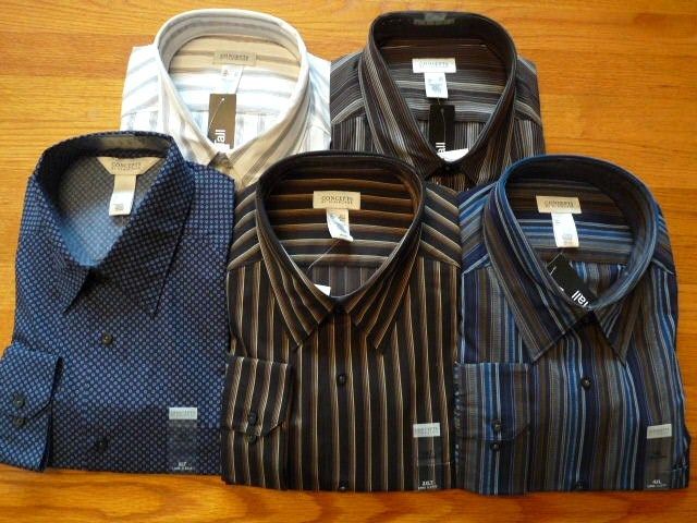 New CONCEPTS By Claiborne Shirts   LT XLT 2XLT 3XLT 4XL  