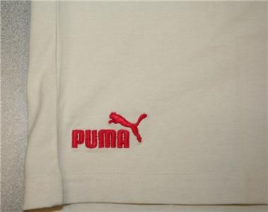 MENS PUMA FERRARI NUMERO UNO T SHIRT~BIRCH~SMALL~2059  