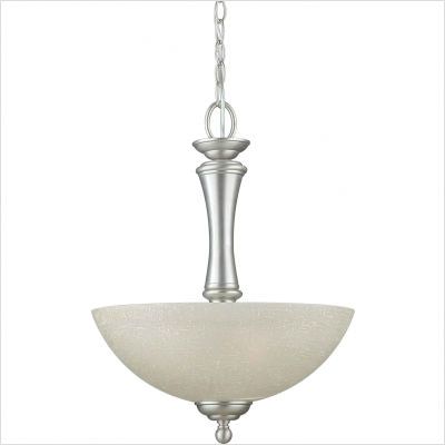   Light Bowl Pendant in Brushed Nickel 2342 03 55 093185017086  