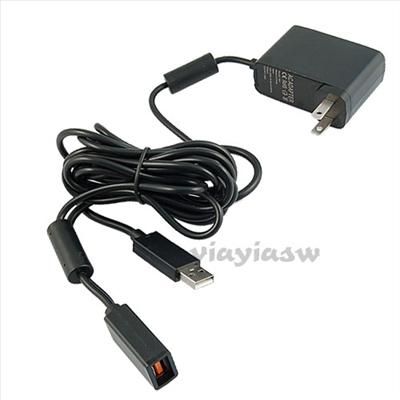 AC Adapter Power Supply USB Cable for Xbox 360 Kinect Sensor NEW 