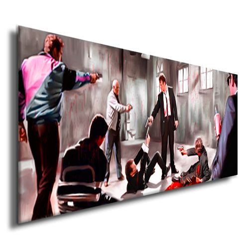 RESERVOIR DOGS home theater movie dvd painting CANVAS ART GICLEE PRINT 