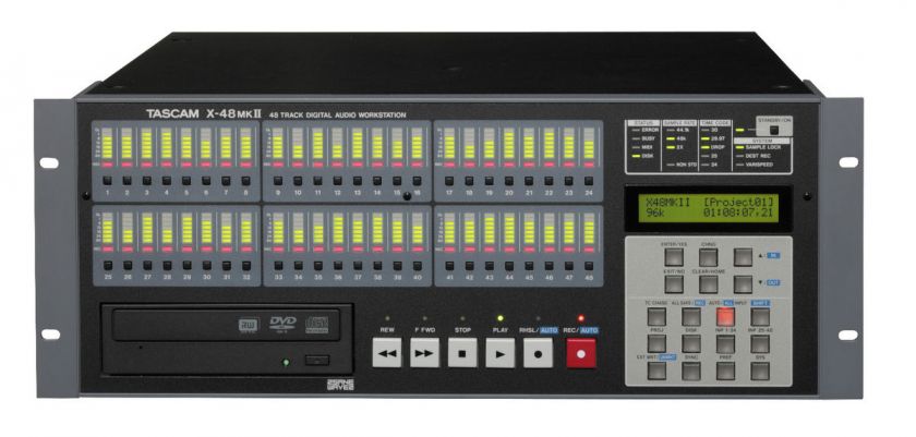 TASCAM X 48MKII 48 Track Hybrid Hard Disk Workstation New  