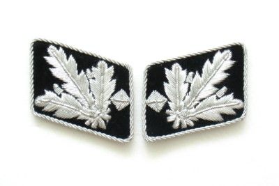 WW2 German Elite Officer Major General Collar Tabs  