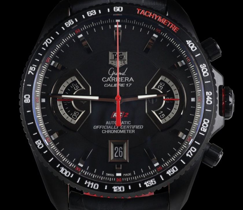 TAG HEUER GRAND CARRERA RS2 CHRONOGRAPH CALIBRE 17 RRP. £5,300  