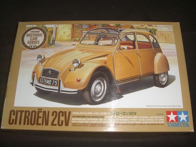 24 TAMIYA CITROEN 2CV (RARE)  