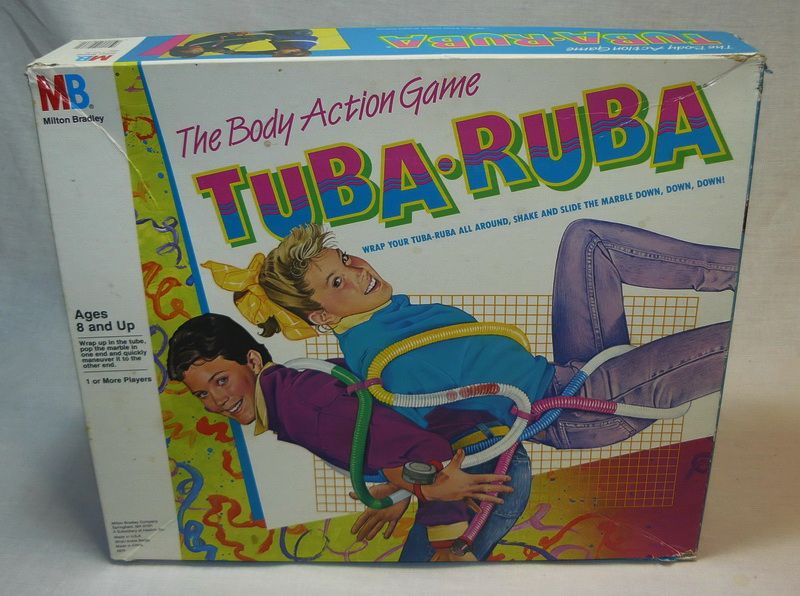   BODY ACTION GAME VINTAGE FUN WRAP AROUND SHAKE & SLIDE MARBLE  