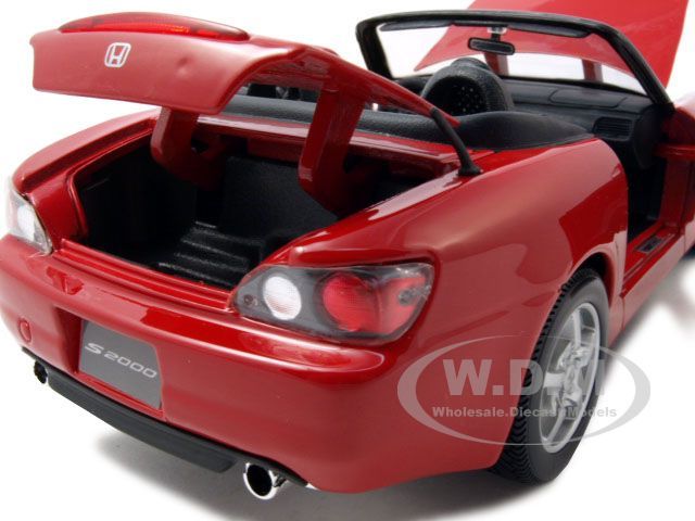 HONDA S2000 RED 118 DIECAST MODEL CAR  