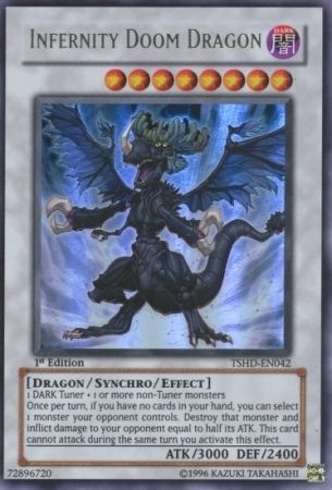 INFERNITY DOOM DRAGON Yugioh TSHD EN042 Ultimate  