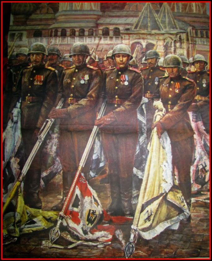 1986   USSR  SOVIET POSTER   VICTORY OVERY NAZI GERMANY  