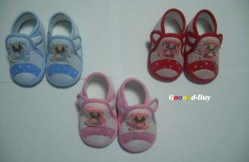 Baby boys girls toddler unisex bear shoes size 3 4 5  