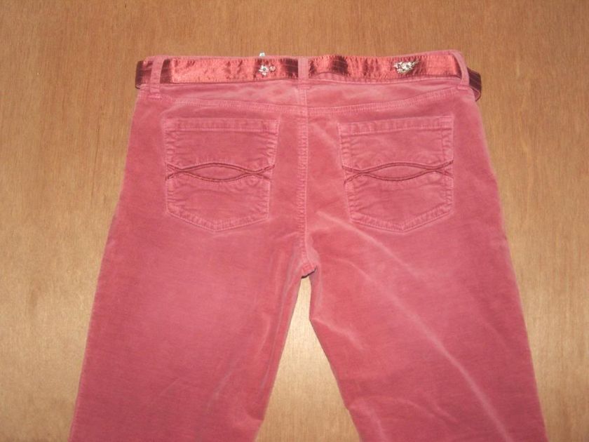 Womens A&F Abercrombie and Fitch velvet jeans size 6  