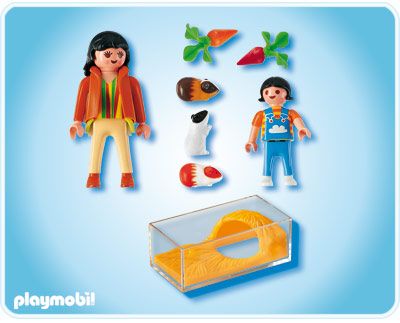 New Playmobil Guinea Pig Pen Item # 4348  