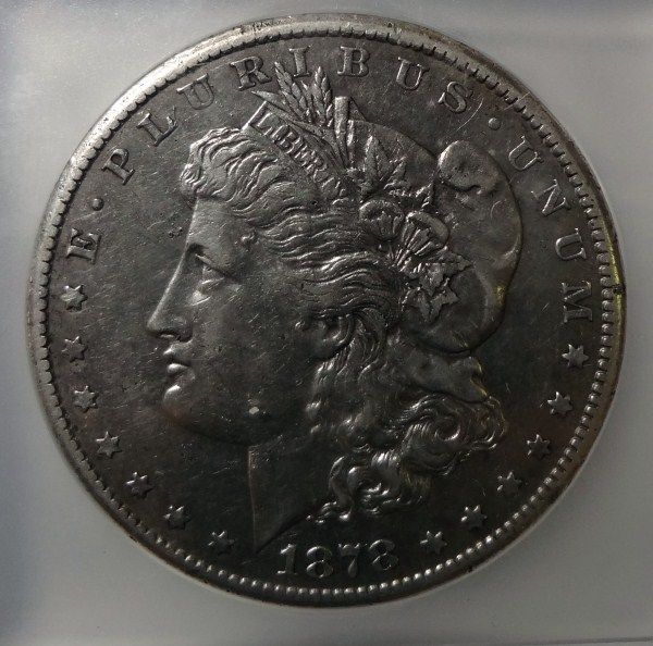 1878 CC MORGAN DOLLAR ICG EF AU 45  