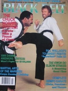 11/89 BLACK BELT MAGAZINE KARATE ED PARKER CHUCK NORRIS  