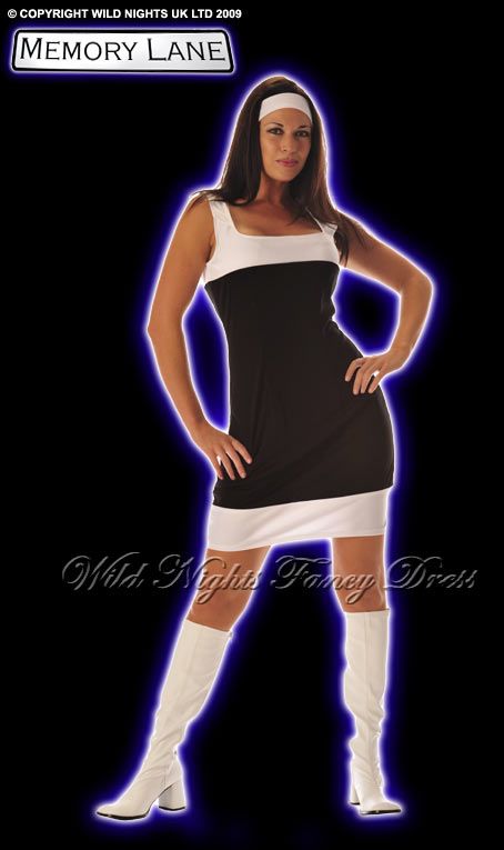 Wild Nights 60s 70s Mod Dress 8 10 12 14 16 18 20 22  