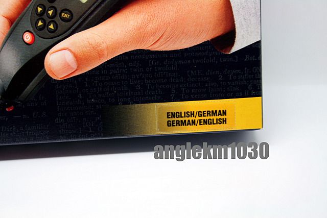 Quicktionary German English SCANNER Pen Dictionary  