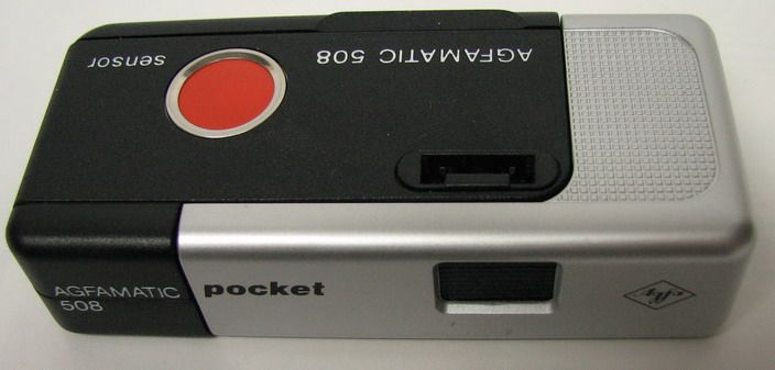 AGFAMATIC POCKET 508 SENSOR OLD VINTAGE CAMERA AGFA UNUSED 70s 