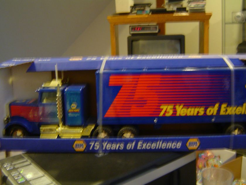 Napa 75 Year Anniversary Truck and Trailer Diecast Model  