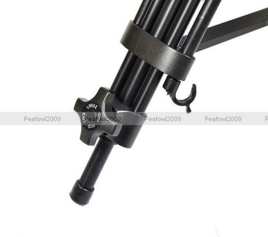 EI 717 Video Tripod 1.80m x 1 EI 717 Fluid Pan Head x 1 EI 717 Handle 