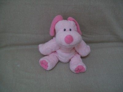 TY BABY PINK WHIFFER DOG LOVEY TYLUX 2006 RETIRED HTF  