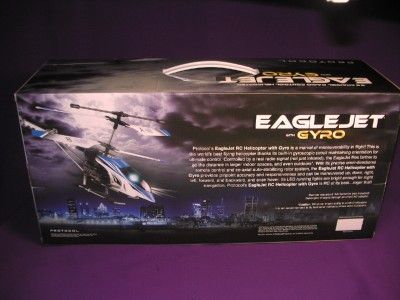 PROTOCOL RC HELICOPTER 3.5 CHANNEL EAGLE JET METAL FRAME WITH GYRO NEW 