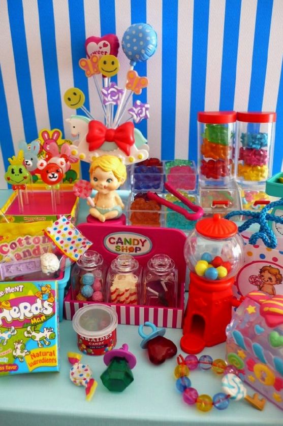 MINIATURE RE MENT CANDY SHOP 8 POUPEE DOLL BARBIE NEW  