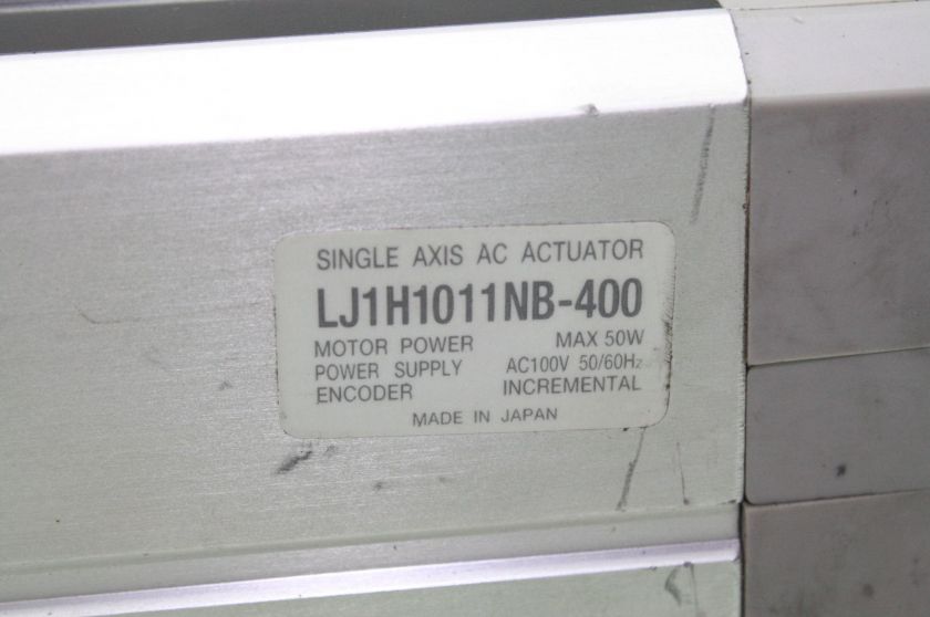 SMC AC Actuator LJH1011NB 400 Ball Screw Linear Guide Rail 400L 